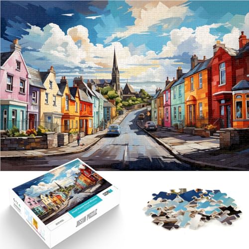 Puzzle für Erwachsene 1000 Teile County Clare Puzzlespiel ganze Familie für Teenager ab 14 Jahren 26x38cm von BBVNFLIR