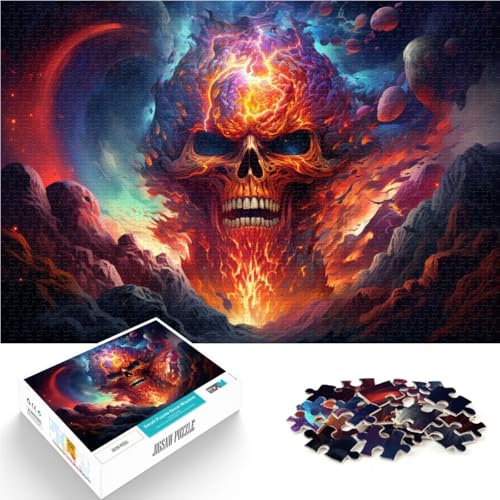 Puzzle für Erwachsene 1000 Teile Dämon Familienunterhaltungsspielzeug ganze Familie ab 14 Jahren 26x38cm Puzzle für Erwachsene 1000 Teile Dämon Familienunterhaltungsspielzeug ganze Familie ab 14 Jahren 26x38cm von BBVNFLIR