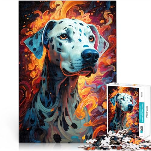 Puzzle für Erwachsene 1000 Teile Dalmatiner anspruchsvolles Spiel Geschenke ganze Familie 26x38cm von BBVNFLIR