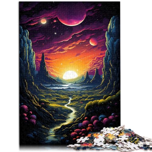 Puzzle für Erwachsene 1000 Teile Dark Valley Präzisions-Puzzle Lernspiel für Geburtstag Weihnachten für Kinder ab 14 Jahren 50x75cm Puzzle für Erwachsene 1000 Teile Dark Valley Präzisions-Puzzle Lernspiel für Geburtstag Weihnachten für Kinder ab 14 Jahren 50x75cm von BBVNFLIR