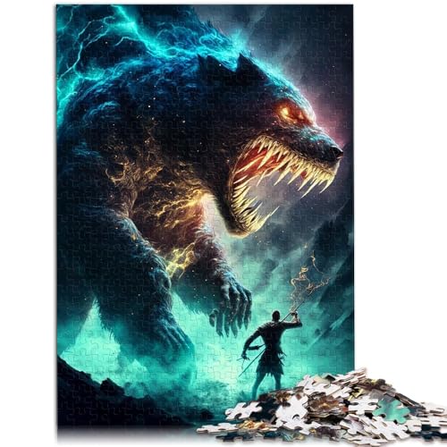 Puzzle für Erwachsene 1000 Teile Das Monster Lernspielzeug Familienspiele Geburtstagsgeschenk für Teenager ab 14 Jahren 26x38cm Puzzle für Erwachsene 1000 Teile Das Monster Lernspielzeug Familienspiele Geburtstagsgeschenk für Teenager ab 14 Jahren 26x38cm von BBVNFLIR