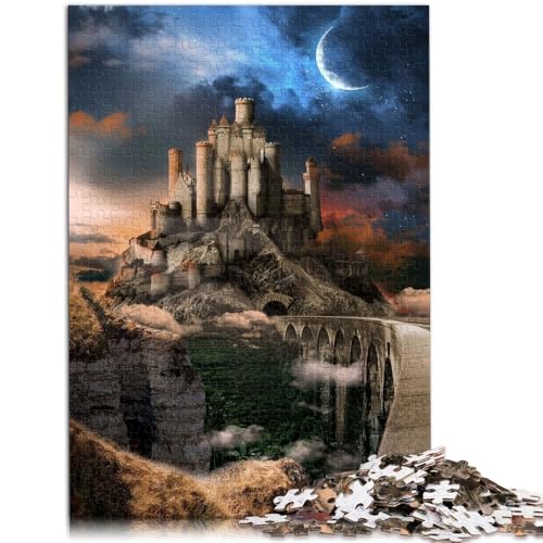 Puzzle für Erwachsene 1000 Teile Die mittelalterliche Burg das Puzzle Familienspiel Stressabbau Schwierige Herausforderung 50x75cm Puzzle für Erwachsene 1000 Teile Die mittelalterliche Burg das Puzzle Familienspiel Stressabbau Schwierige Herausforderung 50x75cm von BBVNFLIR