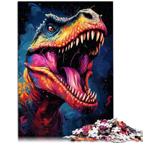 Puzzle für Erwachsene 1000 Teile Dinosaurier-Denkspiel ganze Familie für Teenager ab 14 Jahren 26x38cm Puzzle für Erwachsene 1000 Teile Dinosaurier-Denkspiel ganze Familie für Teenager ab 14 Jahren 26x38cm von BBVNFLIR