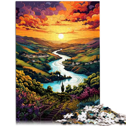 Puzzle für Erwachsene 1000 Teile Douro Valley Toys Lernspiele Stressabbau Geburtstagsgeschenk für Teenager ab 14 Jahren 50x75cm Puzzle für Erwachsene 1000 Teile Douro Valley Toys Lernspiele Stressabbau Geburtstagsgeschenk für Teenager ab 14 Jahren 50x75cm von BBVNFLIR