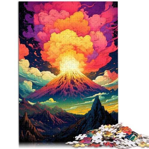 Puzzle für Erwachsene 1000 Teile EIN farbenfrohes Spektakel Spiele Spielzeug Geschenk Wanddekoration Einzigartige Geburtstags 26x38cm von BBVNFLIR