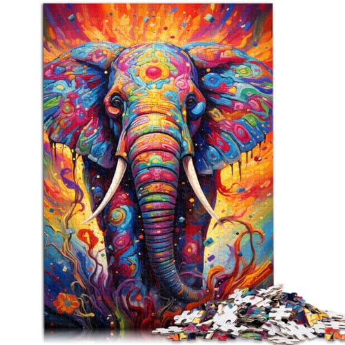 Puzzle für Erwachsene 1000 Teile Elefant Lernspielzeug Lernspiel für Geburtstag Weihnachten für Teenager ab 14 Jahren 26x38cm Puzzle für Erwachsene 1000 Teile Elefant Lernspielzeug Lernspiel für Geburtstag Weihnachten für Teenager ab 14 Jahren 26x38cm von BBVNFLIR