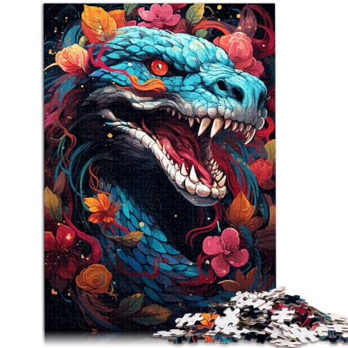 Puzzle für Erwachsene 1000 Teile Fantasie-Giftschlange anspruchsvolles Spiel tolles Geschenk für Teenager ab 14 Jahren 26x38cm Puzzle für Erwachsene 1000 Teile Fantasie-Giftschlange anspruchsvolles Spiel tolles Geschenk für Teenager ab 14 Jahren 26x38cm von BBVNFLIR