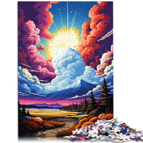 Puzzle für Erwachsene 1000 Teile Fantasie Sonnenuntergang Landschaftskunst Lernspielzeug Familienspiele für Teenager ab 14 Jahren 26x38cm Puzzle für Erwachsene 1000 Teile Fantasie Sonnenuntergang Landschaftskunst Lernspielzeug Familienspiele für Teenager ab 14 Jahren 26x38cm von BBVNFLIR