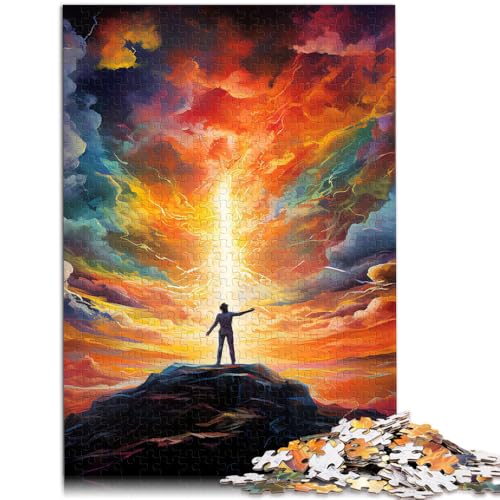 Puzzle für Erwachsene 1000 Teile Fantasielandschaft Spielspielzeug Heimkunstdekor für Teenager ab 14 Jahren 26x38cm Puzzle für Erwachsene 1000 Teile Fantasielandschaft Spielspielzeug Heimkunstdekor für Teenager ab 14 Jahren 26x38cm von BBVNFLIR