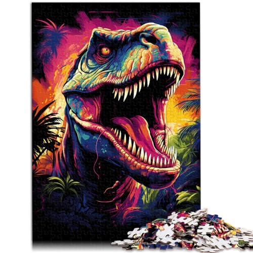 Puzzle für Erwachsene 1000 Teile Fantasiewelt der Dinosaurier Heimdekoration Puzzlespielzeug Geburtstagsgeschenke für Teenager ab 14 Jahren 26x38cm Puzzle für Erwachsene 1000 Teile Fantasiewelt der Dinosaurier Heimdekoration Puzzlespielzeug Geburtstagsgeschenke für Teenager ab 14 Jahren 26x38cm von BBVNFLIR