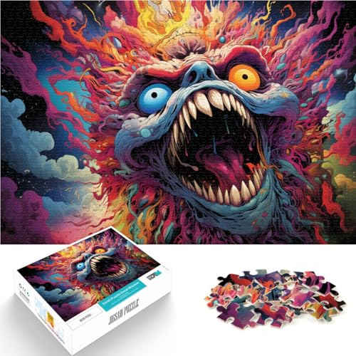 Puzzle für Erwachsene 1000 Teile Fantasy-Monster Lernspielzeug Familienspiele Geburtstagsgeschenk Geeignet für Teenager ab 14 Jahren 26x38cm Puzzle für Erwachsene 1000 Teile Fantasy-Monster Lernspielzeug Familienspiele Geburtstagsgeschenk Geeignet für Teenager ab 14 Jahren 26x38cm von BBVNFLIR