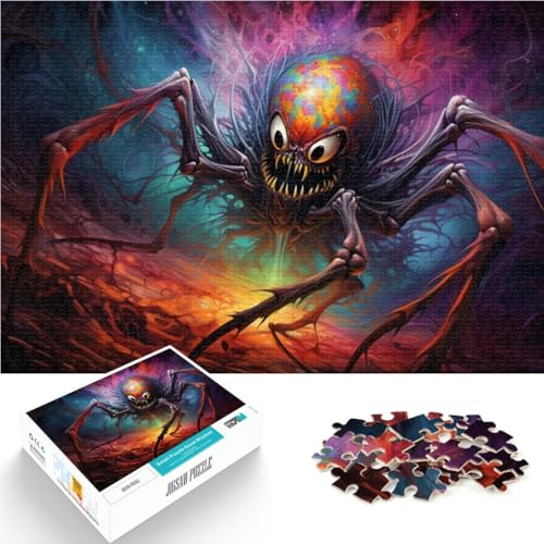 Puzzle für Erwachsene 1000 Teile Farbspinne Lernspielzeug Familienspiele Stressabbau für Teenager ab 14 Jahren 50x75cm von BBVNFLIR