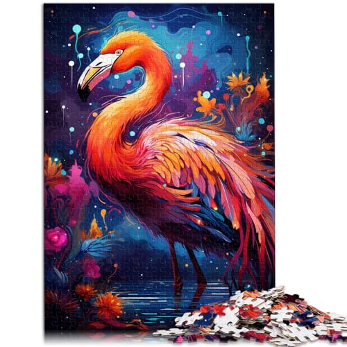 Puzzle für Erwachsene 1000 Teile Flamingo-Tier Quizspiel Stressabbau schwierige Herausforderung für Teenager ab 14 Jahren 26x38cm Puzzle für Erwachsene 1000 Teile Flamingo-Tier Quizspiel Stressabbau schwierige Herausforderung für Teenager ab 14 Jahren 26x38cm von BBVNFLIR