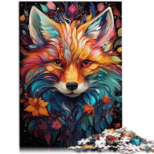 Puzzle für Erwachsene 1000 Teile Flash Fox anspruchsvolles Spiel Geschenke mit passendem Poster und Quizblatt geeignet für und Jugendliche ab 14 Jahren 26x38cm von BBVNFLIR