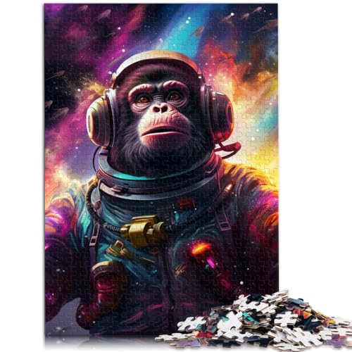 Puzzle für Erwachsene 1000 Teile Galaxien Gorillas Herausforderndes Spiel Wanddekoration Einzigartige Geburtstags 26x38cm von BBVNFLIR
