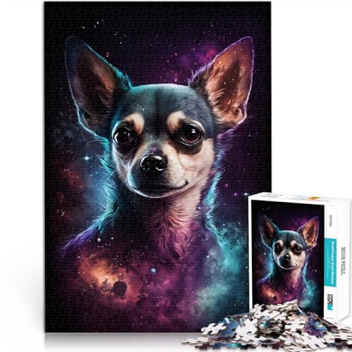 Puzzle für Erwachsene 1000 Teile Galaxy Chihuahua Familienspaß-Puzzle ganze Familie für Teenager ab 14 Jahren 26x38cm Puzzle für Erwachsene 1000 Teile Galaxy Chihuahua Familienspaß-Puzzle ganze Familie für Teenager ab 14 Jahren 26x38cm von BBVNFLIR