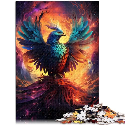 Puzzle für Erwachsene 1000 Teile Galaxy Phoenix Spiele Spielzeug Geschenk Lernspiel zum Geburtstag Weihnachten für Teenager ab 14 Jahren 26x38cm von BBVNFLIR