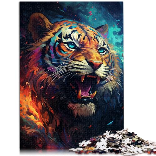 Puzzle für Erwachsene 1000 Teile Galaxy Tiger Toy Denkspiel Stressabbau schwierige Herausforderung geeignet für Teenager ab 14 Jahren 50x75cm Puzzle für Erwachsene 1000 Teile Galaxy Tiger Toy Denkspiel Stressabbau schwierige Herausforderung geeignet für Teenager ab 14 Jahren 50x75cm von BBVNFLIR