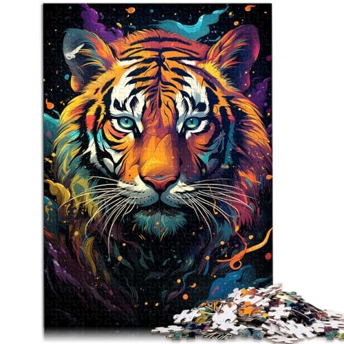 Puzzle für Erwachsene 1000 Teile Gemälde eines Wilden Löwen Lernspielzeug Kunstwerk Geschenk für Teenager ab 14 Jahren 26x38cm Puzzle für Erwachsene 1000 Teile Gemälde eines Wilden Löwen Lernspielzeug Kunstwerk Geschenk für Teenager ab 14 Jahren 26x38cm von BBVNFLIR