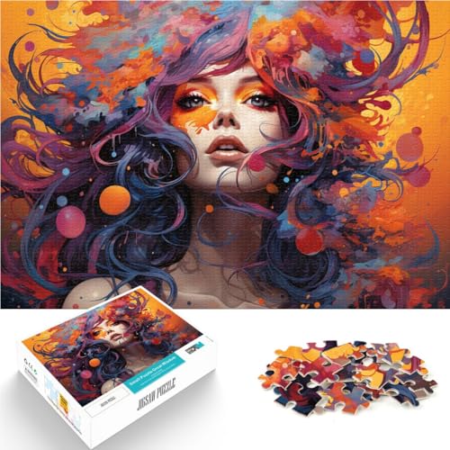 Puzzle für Erwachsene 1000 Teile Göttin Spielzeug Lernspiele Stressabbau EIN Kunstwerk für Teenager ab 14 Jahren 50x75cm von BBVNFLIR