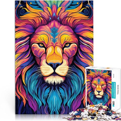 Puzzle für Erwachsene 1000 Teile Graffiti-Löwe anspruchsvolles Spiel Geschenke ganze Familie 26x38cm Puzzle für Erwachsene 1000 Teile Graffiti-Löwe anspruchsvolles Spiel Geschenke ganze Familie 26x38cm von BBVNFLIR