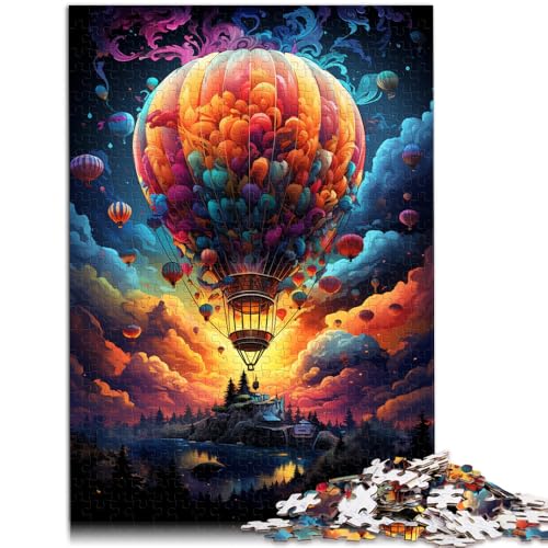 Puzzle für Erwachsene 1000 Teile Heißluftballon Denkspiel Familienspiel Stressabbau schwierige Herausforderung 26x38cm Puzzle für Erwachsene 1000 Teile Heißluftballon Denkspiel Familienspiel Stressabbau schwierige Herausforderung 26x38cm von BBVNFLIR