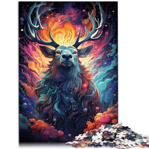 Puzzle für Erwachsene 1000 Teile Hirsch Familien-Aktivitätspuzzle ganze Familie für Teenager ab 14 Jahren 26x38cm Puzzle für Erwachsene 1000 Teile Hirsch Familien-Aktivitätspuzzle ganze Familie für Teenager ab 14 Jahren 26x38cm von BBVNFLIR