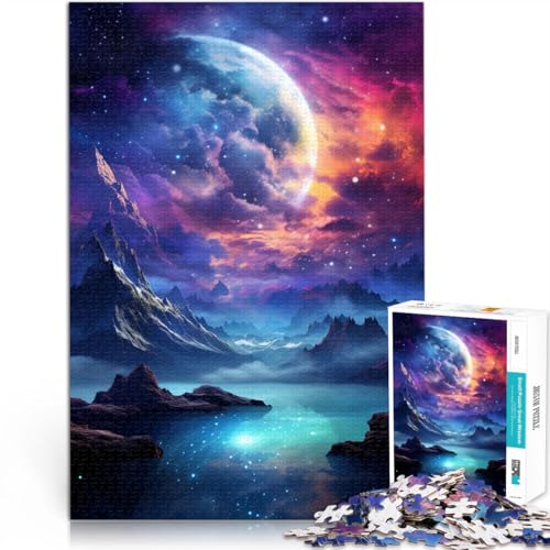 Puzzle für Erwachsene 1000 Teile Japanische Landschaften Berge Lernspielzeug Geburtstagsgeschenk für Teenager ab 14 Jahren 26x38cm von BBVNFLIR