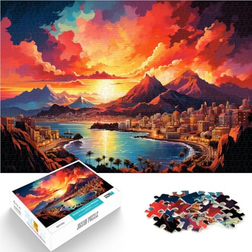 Puzzle für Erwachsene 1000 Teile Kanarische Inseln Puzzle für Lernspiele Herausforderungsspielzeug Stressabbau für 14-Jährige 50x75cm Puzzle für Erwachsene 1000 Teile Kanarische Inseln Puzzle für Lernspiele Herausforderungsspielzeug Stressabbau für 14-Jährige 50x75cm von BBVNFLIR