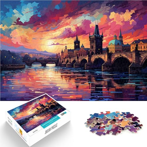 Puzzle für Erwachsene 1000 Teile Karlsbrücke Familienspiel zum Stressabbau Zeitvertreib zu Hause für Teenager ab 14 Jahren 26x38cm Puzzle für Erwachsene 1000 Teile Karlsbrücke Familienspiel zum Stressabbau Zeitvertreib zu Hause für Teenager ab 14 Jahren 26x38cm von BBVNFLIR