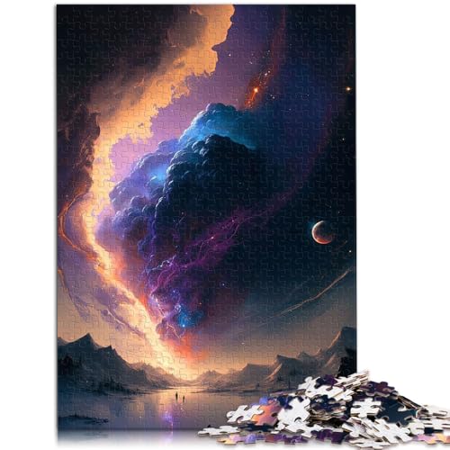 Puzzle für Erwachsene 1000 Teile Kosmos über dem Land Lernspielzeug Stressabbau für Teenager ab 14 Jahren 26x38cm Puzzle für Erwachsene 1000 Teile Kosmos über dem Land Lernspielzeug Stressabbau für Teenager ab 14 Jahren 26x38cm von BBVNFLIR