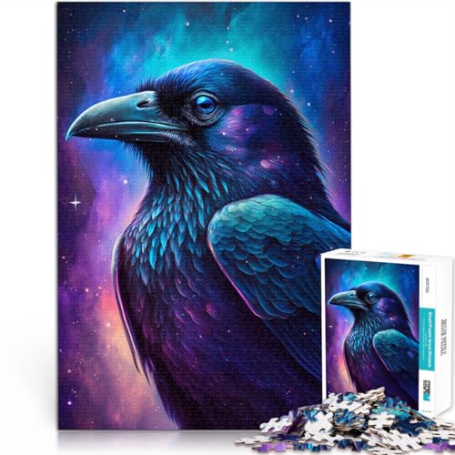 Puzzle für Erwachsene 1000 Teile Krähen-Lernspielzeug Helfen Sie dem Gehirn süchtig machende Spielzeuge zu trainieren um Geduld zu fördern 26x38cm Puzzle für Erwachsene 1000 Teile Krähen-Lernspielzeug Helfen Sie dem Gehirn süchtig machende Spielzeuge zu trainieren um Geduld zu fördern 26x38cm von BBVNFLIR
