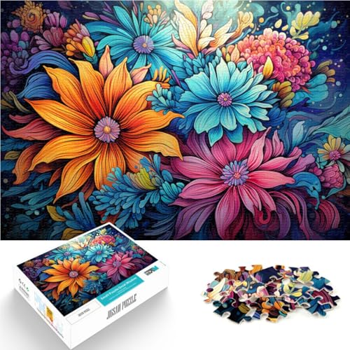 Puzzle für Erwachsene 1000 Teile Kunstblumen Spielzeug Denkspiel Stressabbau Urlaub zu Hause Zeitvertreib für Teenager ab 14 Jahren 26x38cm Puzzle für Erwachsene 1000 Teile Kunstblumen Spielzeug Denkspiel Stressabbau Urlaub zu Hause Zeitvertreib für Teenager ab 14 Jahren 26x38cm von BBVNFLIR