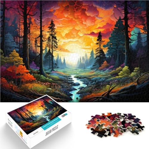 Puzzle für Erwachsene 1000 Teile Kunstdschungel-Quizspiel Helfen Sie dem Gehirn süchtig machende Spielzeuge zu trainieren um Geduld zu fördern 26x38cm Puzzle für Erwachsene 1000 Teile Kunstdschungel-Quizspiel Helfen Sie dem Gehirn süchtig machende Spielzeuge zu trainieren um Geduld zu fördern 26x38cm von BBVNFLIR