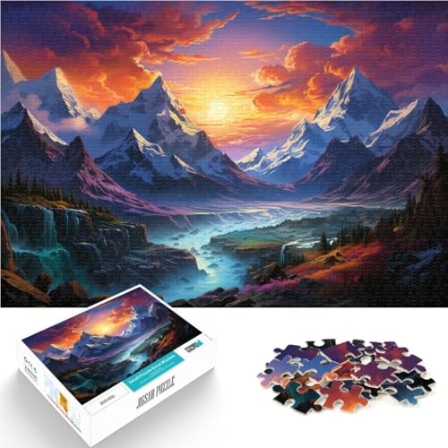 Puzzle für Erwachsene 1000 Teile Landschaftsspielzeug Denkspiel ganze Familie für Teenager ab 14 Jahren 50x75cm Puzzle für Erwachsene 1000 Teile Landschaftsspielzeug Denkspiel ganze Familie für Teenager ab 14 Jahren 50x75cm von BBVNFLIR