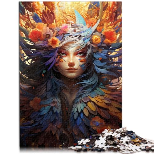 Puzzle für Erwachsene 1000 Teile Malen Farbe Hexenmuster Zusammenbau mit vollständig ineinander greifenden zufällig geformten Teilen 26x38cm Puzzle für Erwachsene 1000 Teile Malen Farbe Hexenmuster Zusammenbau mit vollständig ineinander greifenden zufällig geformten Teilen 26x38cm von BBVNFLIR