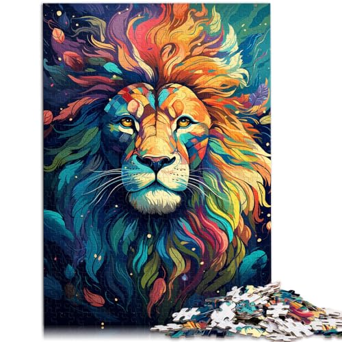 Puzzle für Erwachsene 1000 Teile Malen Farblöwe Lernpuzzle Geburtstagsgeschenk Geeignet für Jugendliche ab 14 Jahren 26x38cm Puzzle für Erwachsene 1000 Teile Malen Farblöwe Lernpuzzle Geburtstagsgeschenk Geeignet für Jugendliche ab 14 Jahren 26x38cm von BBVNFLIR