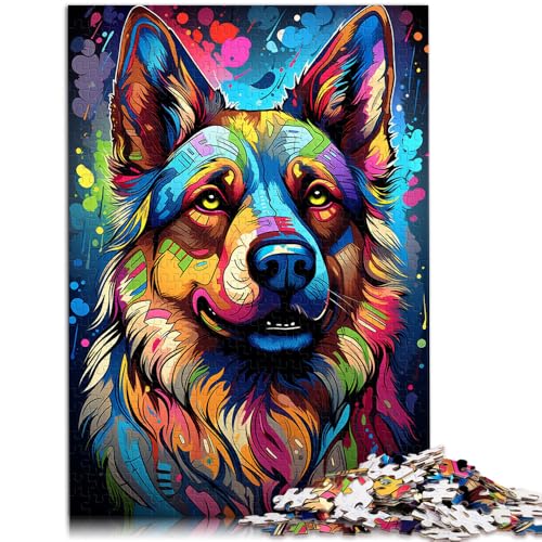 Puzzle für Erwachsene 1000 Teile Malen Hund Herausforderndes Spiel Spielzeug Wanddekoration Einzigartige Geburtstags 26x38cm Puzzle für Erwachsene 1000 Teile Malen Hund Herausforderndes Spiel Spielzeug Wanddekoration Einzigartige Geburtstags 26x38cm von BBVNFLIR