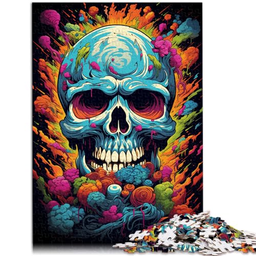 Puzzle für Erwachsene 1000 Teile Monster-Lernspielzeug Familienspiele Heimkunst-Dekoration für Teenager ab 14 Jahren 26x38cm von BBVNFLIR