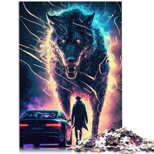Puzzle für Erwachsene 1000 Teile Mutant Wolf Lernspielzeug Lernspiel für Geburtstag Weihnachten 26x38cm Puzzle für Erwachsene 1000 Teile Mutant Wolf Lernspielzeug Lernspiel für Geburtstag Weihnachten 26x38cm von BBVNFLIR