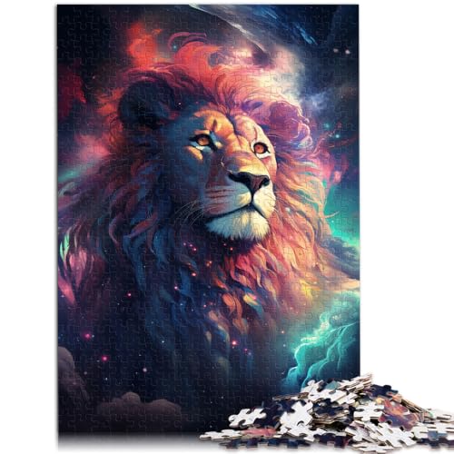 Puzzle für Erwachsene 1000 Teile Nebel-Löwe Heimdekoration Puzzle-Spielzeug Wanddekoration einzigartige Geburtstags 26x38cm Puzzle für Erwachsene 1000 Teile Nebel-Löwe Heimdekoration Puzzle-Spielzeug Wanddekoration einzigartige Geburtstags 26x38cm von BBVNFLIR