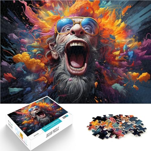 Puzzle für Erwachsene 1000 Teile Orang-Utan-Spiel Spielzeug ganze Familie 26x38cm von BBVNFLIR