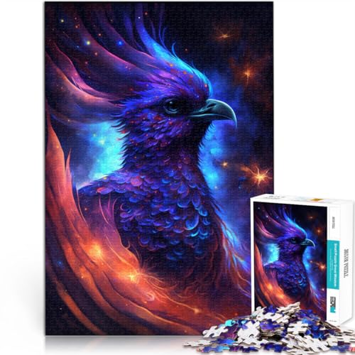 Puzzle für Erwachsene 1000 Teile Phoenix Bird Galaxy Spiele Spielzeug Geschenk Gehirn Intelligenz Herausforderung süchtig machendes Spielzeug 50x75cm Puzzle für Erwachsene 1000 Teile Phoenix Bird Galaxy Spiele Spielzeug Geschenk Gehirn Intelligenz Herausforderung süchtig machendes Spielzeug 50x75cm von BBVNFLIR