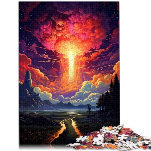 Puzzle für Erwachsene 1000 Teile Planetenlandschaft Spielspielzeug Geburtstagsgeschenk für Teenager ab 14 Jahren 26x38cm Puzzle für Erwachsene 1000 Teile Planetenlandschaft Spielspielzeug Geburtstagsgeschenk für Teenager ab 14 Jahren 26x38cm von BBVNFLIR