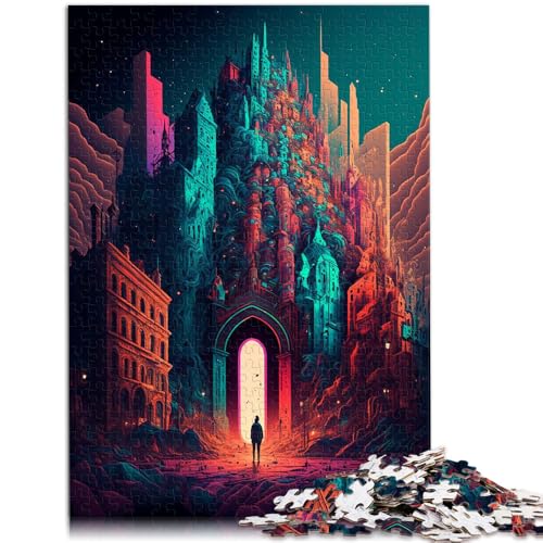 Puzzle für Erwachsene 1000 Teile Psychedelic City Quizspiel Stressabbau Staycation Zeitvertreib für Teenager ab 14 Jahren 26x38cm Puzzle für Erwachsene 1000 Teile Psychedelic City Quizspiel Stressabbau Staycation Zeitvertreib für Teenager ab 14 Jahren 26x38cm von BBVNFLIR