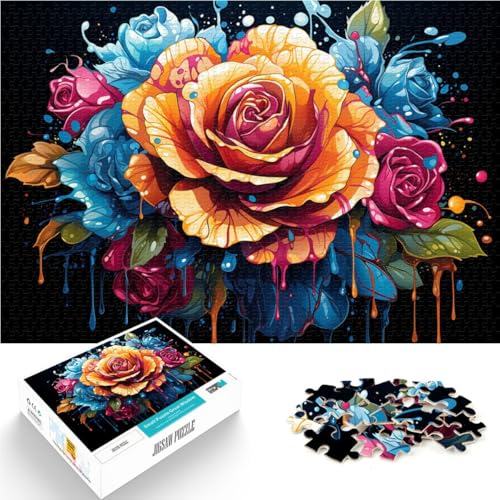 Puzzle für Erwachsene 1000 Teile Rosenspielzeug Denkspiel jedes Teil ist einzigartig – anspruchsvolles Familienspiel für Teenager ab 14 Jahren 26x38cm Puzzle für Erwachsene 1000 Teile Rosenspielzeug Denkspiel jedes Teil ist einzigartig – anspruchsvolles Familienspiel für Teenager ab 14 Jahren 26x38cm von BBVNFLIR