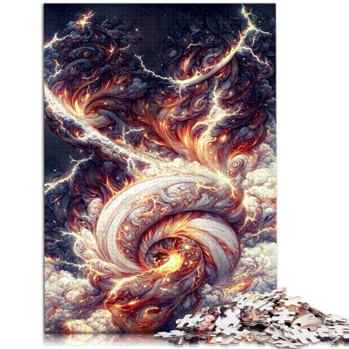 Puzzle für Erwachsene 1000 Teile Roter Feuersturm anspruchsvolles Spiel Geschenke Lernspiel zum Geburtstag Weihnachten 26x38cm Puzzle für Erwachsene 1000 Teile Roter Feuersturm anspruchsvolles Spiel Geschenke Lernspiel zum Geburtstag Weihnachten 26x38cm von BBVNFLIR