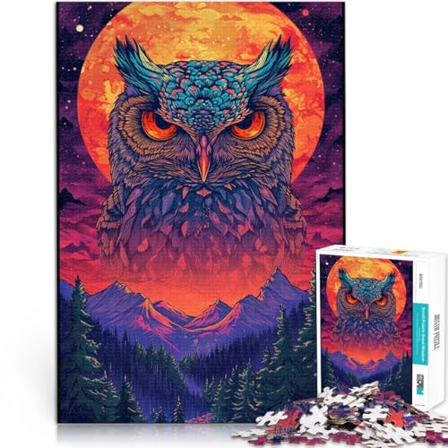 Puzzle für Erwachsene 1000 Teile SI Owl Mountains Lernspielzeug Familienspiele EIN Kunstwerk für Teenager ab 14 Jahren 50x75cm Puzzle für Erwachsene 1000 Teile SI Owl Mountains Lernspielzeug Familienspiele EIN Kunstwerk für Teenager ab 14 Jahren 50x75cm von BBVNFLIR