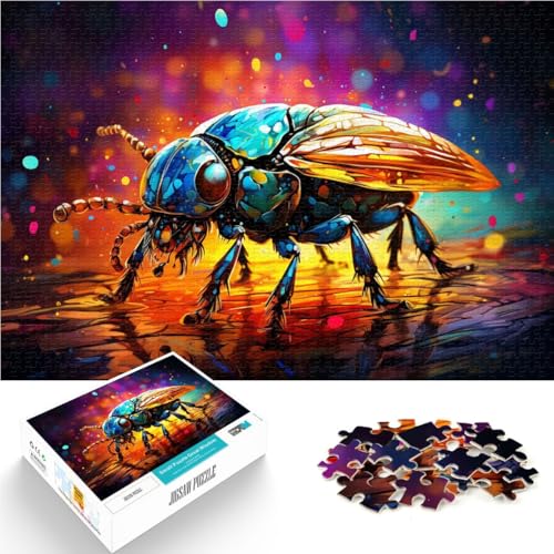 Puzzle für Erwachsene 1000 Teile Schädlinge Handgeschwindigkeitswettbewerb Stressabbau Staycation Zeit totschlagen Geeignet für und Jugendliche ab 14 Jahren 50x75cm von BBVNFLIR