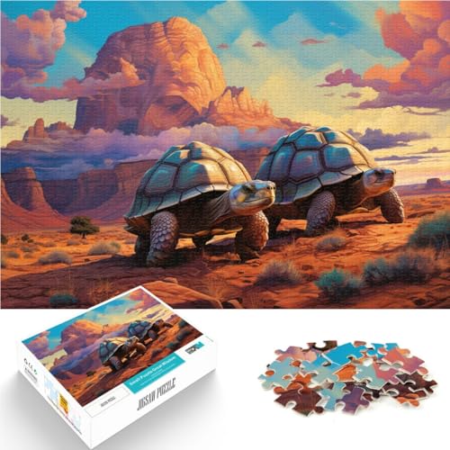 Puzzle für Erwachsene 1000 Teile Schildkröte Lernspielzeug Familienspiele ganze Familie 26x38cm Puzzle für Erwachsene 1000 Teile Schildkröte Lernspielzeug Familienspiele ganze Familie 26x38cm von BBVNFLIR
